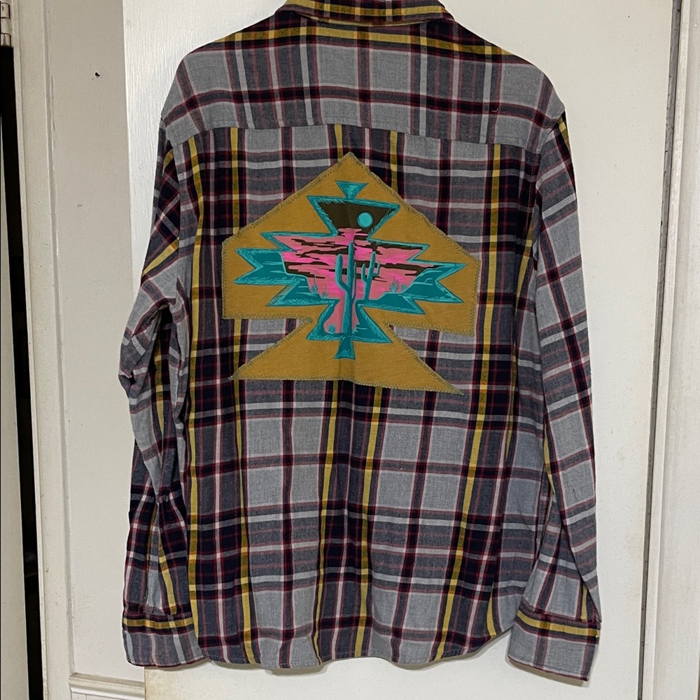 Arizona Jean Company Multicolor Plaid Shirt